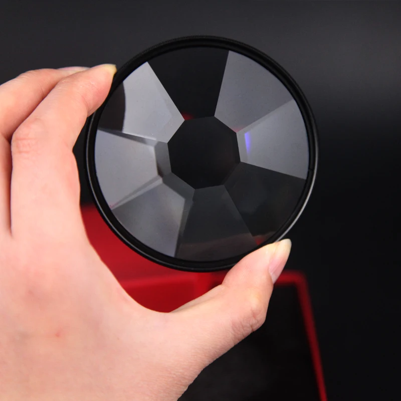 Bát Giác Lăng Kính Lọc 77Mm Kính Vạn Hoa Lăng Kính, Có Thể Thay Đổi Số Môn, Camera Phụ Kiện Chụp Ảnh