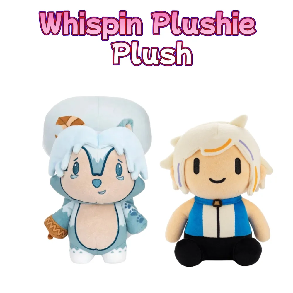 

25CM Whispin Plushie Plush Doll Cute Cotton Doll Anime Peripherals Plushie Toy Kid Birthday Halloween Christmas Gift