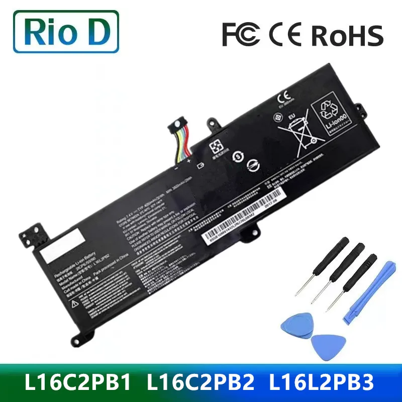 

L16S2PB1 L16S2PB2 L16C2PB1 L16C2PB2 L16L2PB3 Laptop Battery for Lenovo 320-15ABR/15ISK,320-15IKBR,320-17IKB,Xiaoxin 5000-15