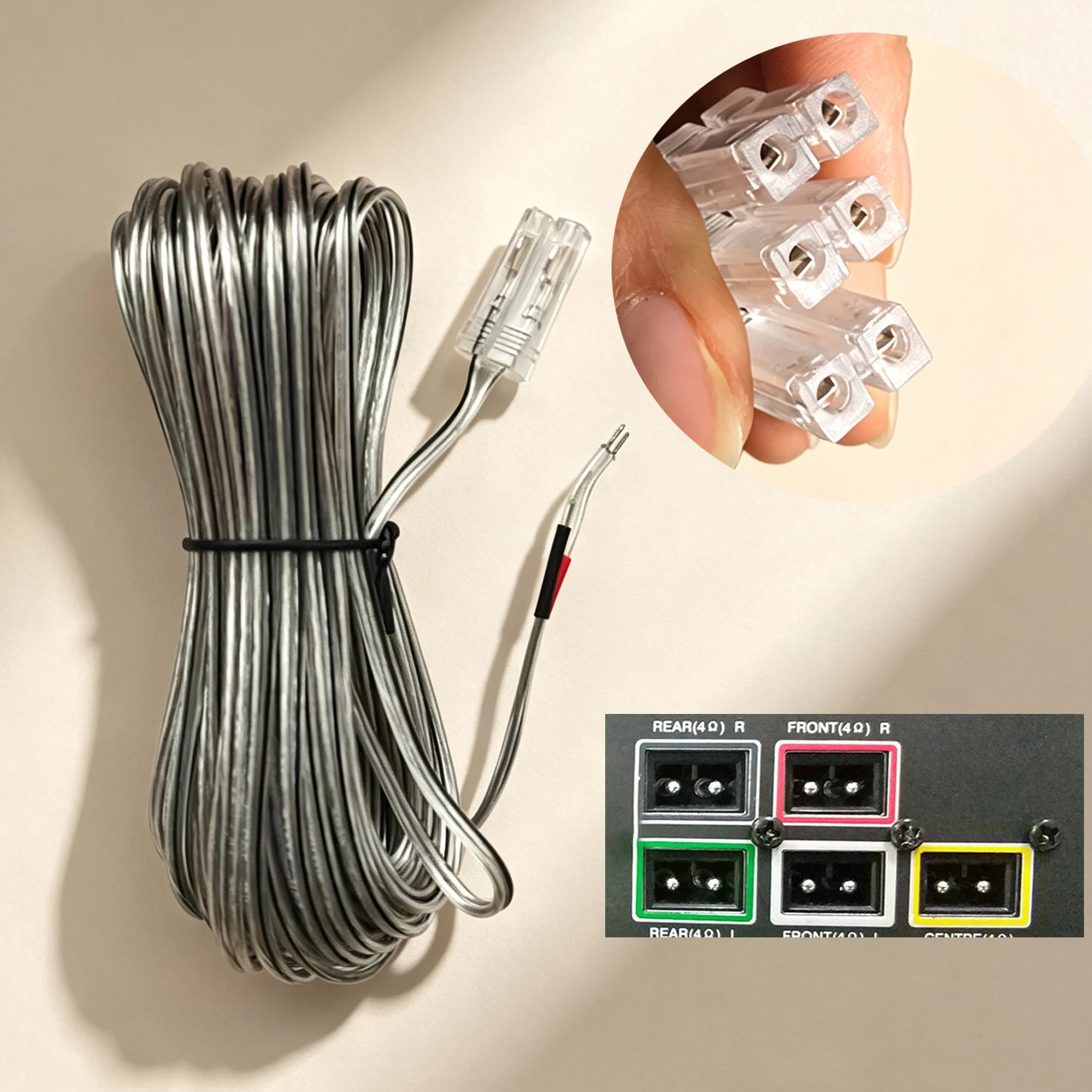 For Sansui Skyworth Sony Amplifier speaker connection speaker cable