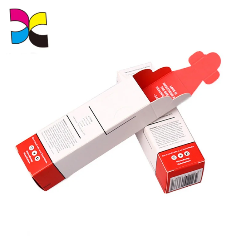 

customized High quality Offset Printing Red Packaging Boxes Custom Logo Wholesale Special Shape