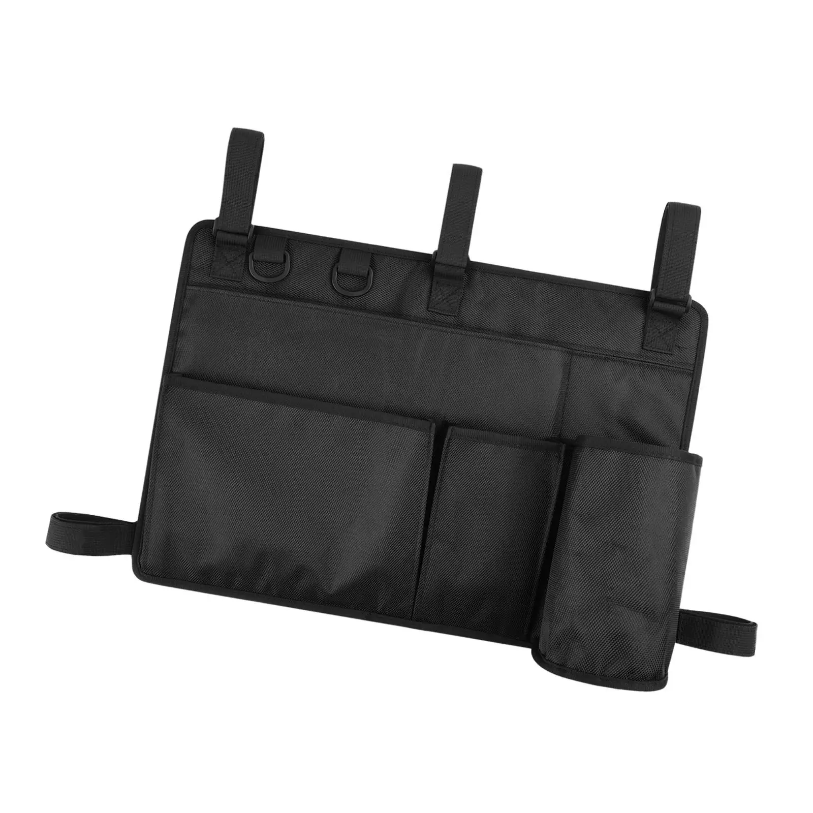 Wheelchair Pouch Bag Storage Organizer Armrest Pouch Armrest Pocket Storage Bag Wheelchair Side Bag for Rollators Golf Cart