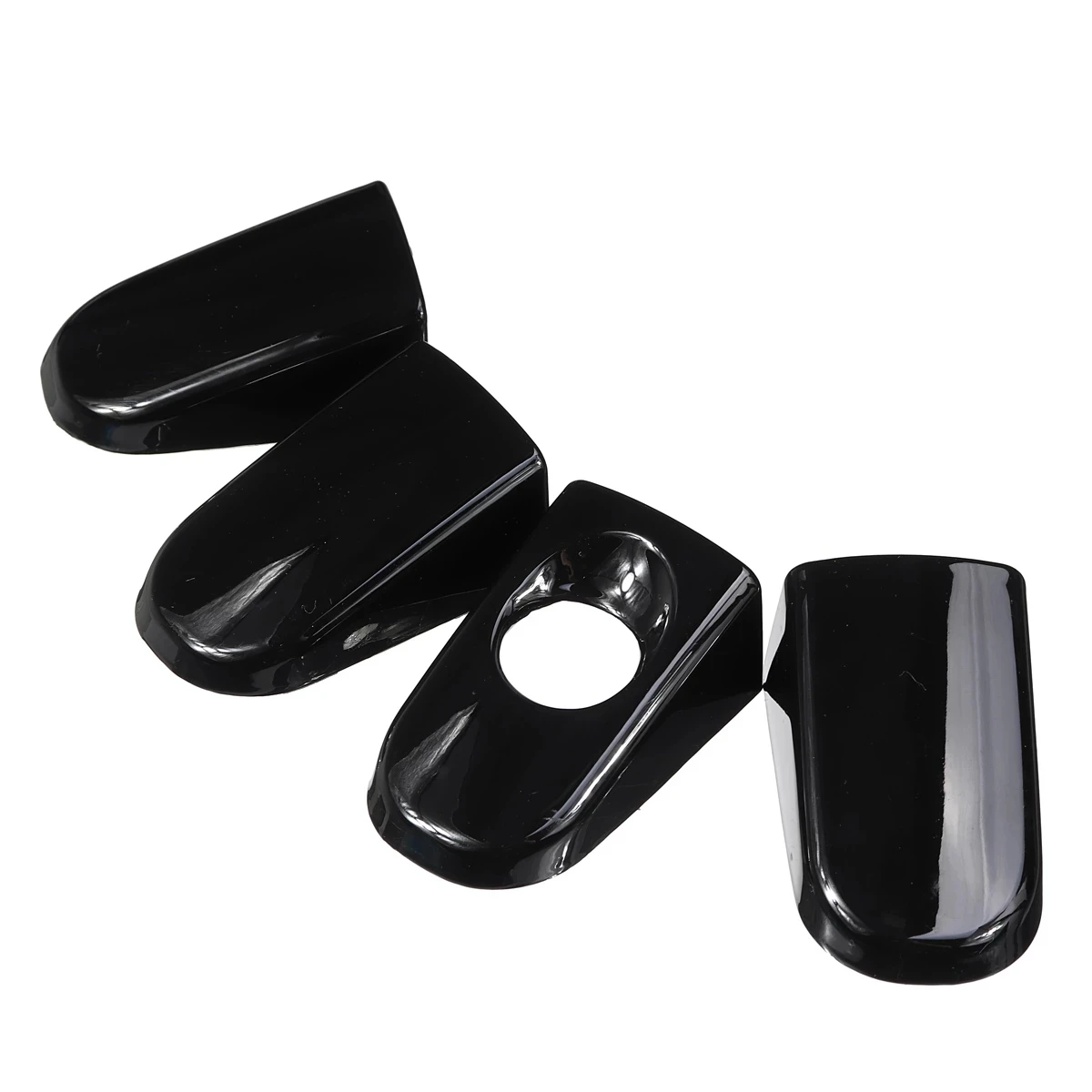 8 PCS/SET Car ABS Glossy Black 4 Door Handle Covers for Ford Focus Escape Kuga Ranger 2013 2014 2015 2016 2017 2018