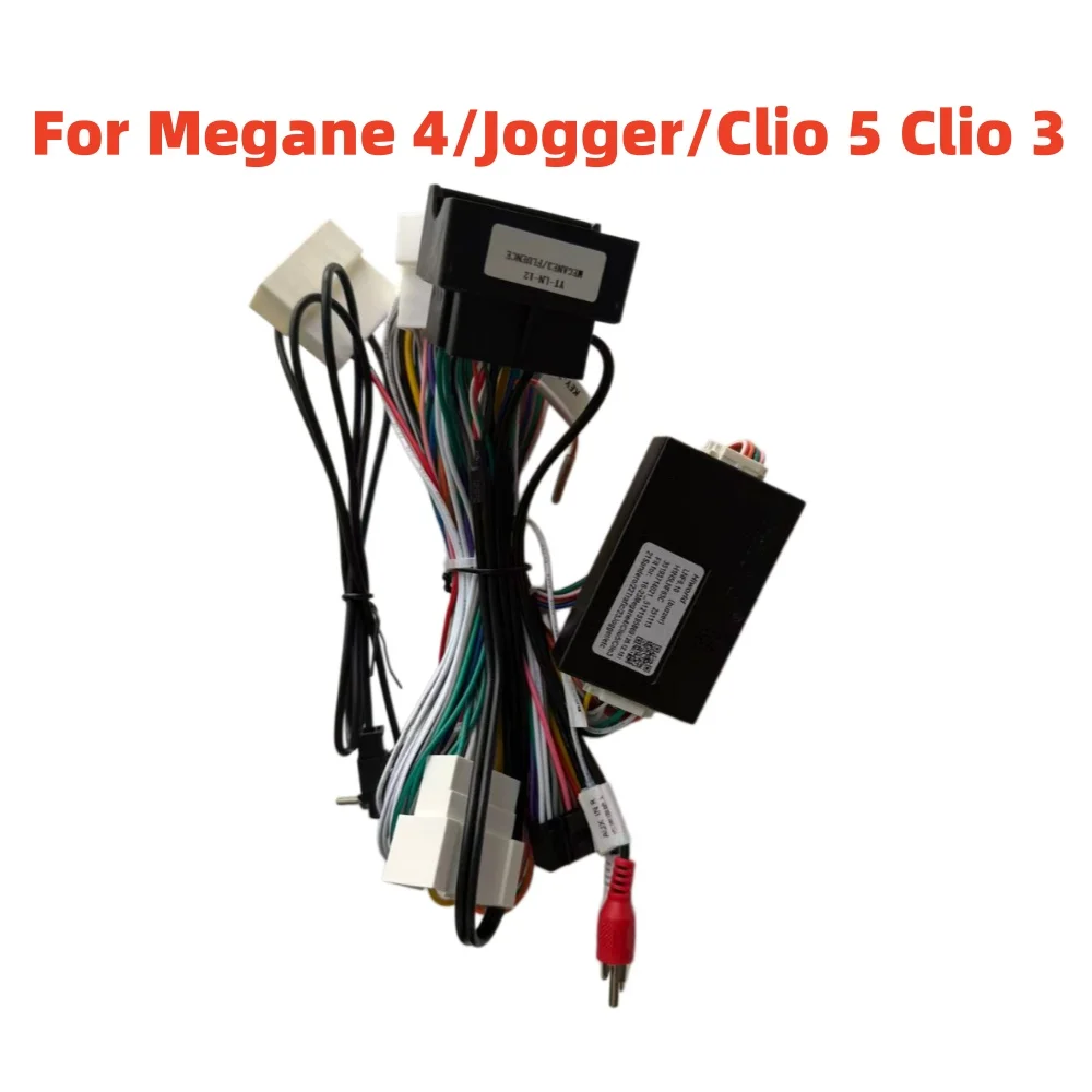 SWC Plug& Play Android Radio Cable Canbus Box For Renault Megane 3 2016-2024 Megane 4/Jogger 2023/Clio 5 Clio 3 Sandero 2021