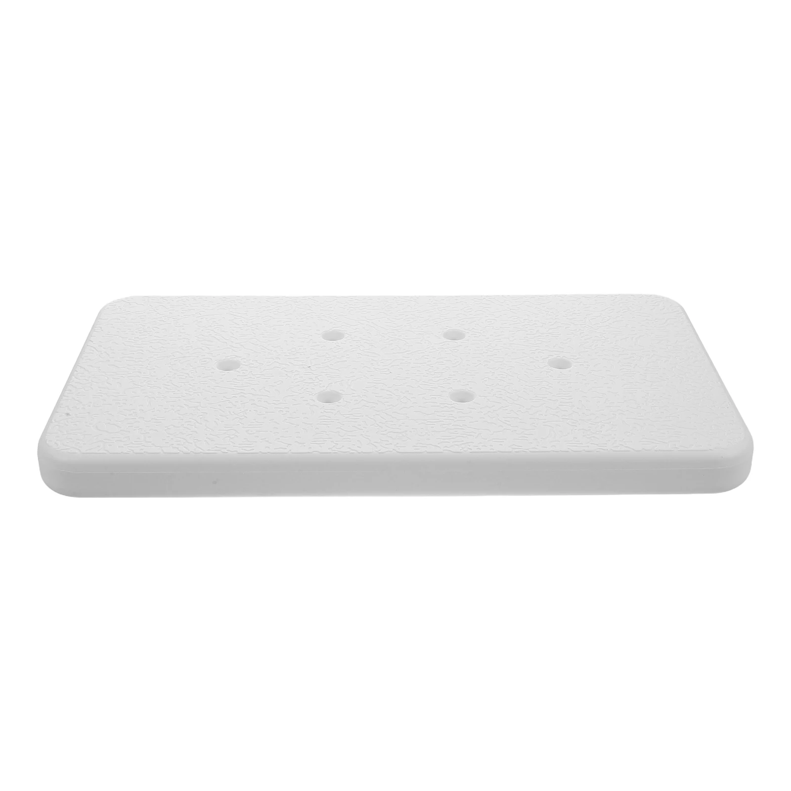 

Walker Seat Plate Bath Stool Shower Chair Replacement Part White Cushion Plastic Bench Multifunctional High Compatibility Home