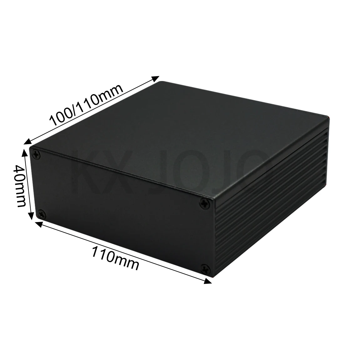 

Aluminum Enclosure 110*40*100/110mm Split Box Electronic Project PCB Instrument Black DIY Power Supply