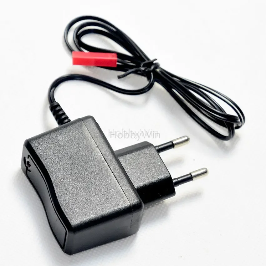 6V 250mA EU Charger JST Plug for NiMH NiCD RC Model Vehicle Battery Charging