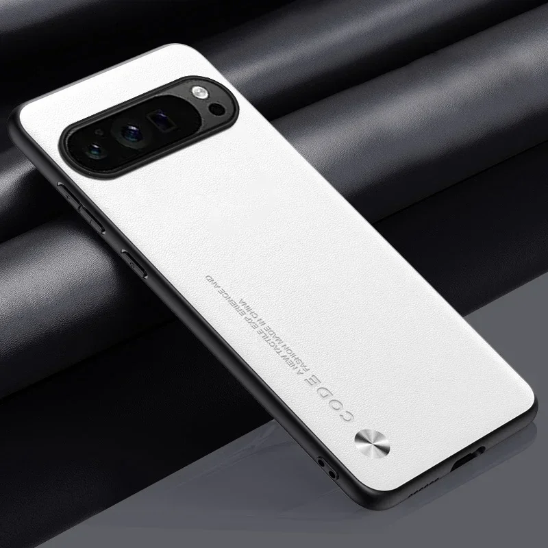 Luxuriöse Leder-Handyhülle für Google Pixel 10A 10 11 XL 9A 9 Pro 8Pro 7 6 Pro 8A 7A 5A 4 Schlichte Hautfreundliche Stoßfeste Weiche Rückseiten-Abdeckung – Detail 11