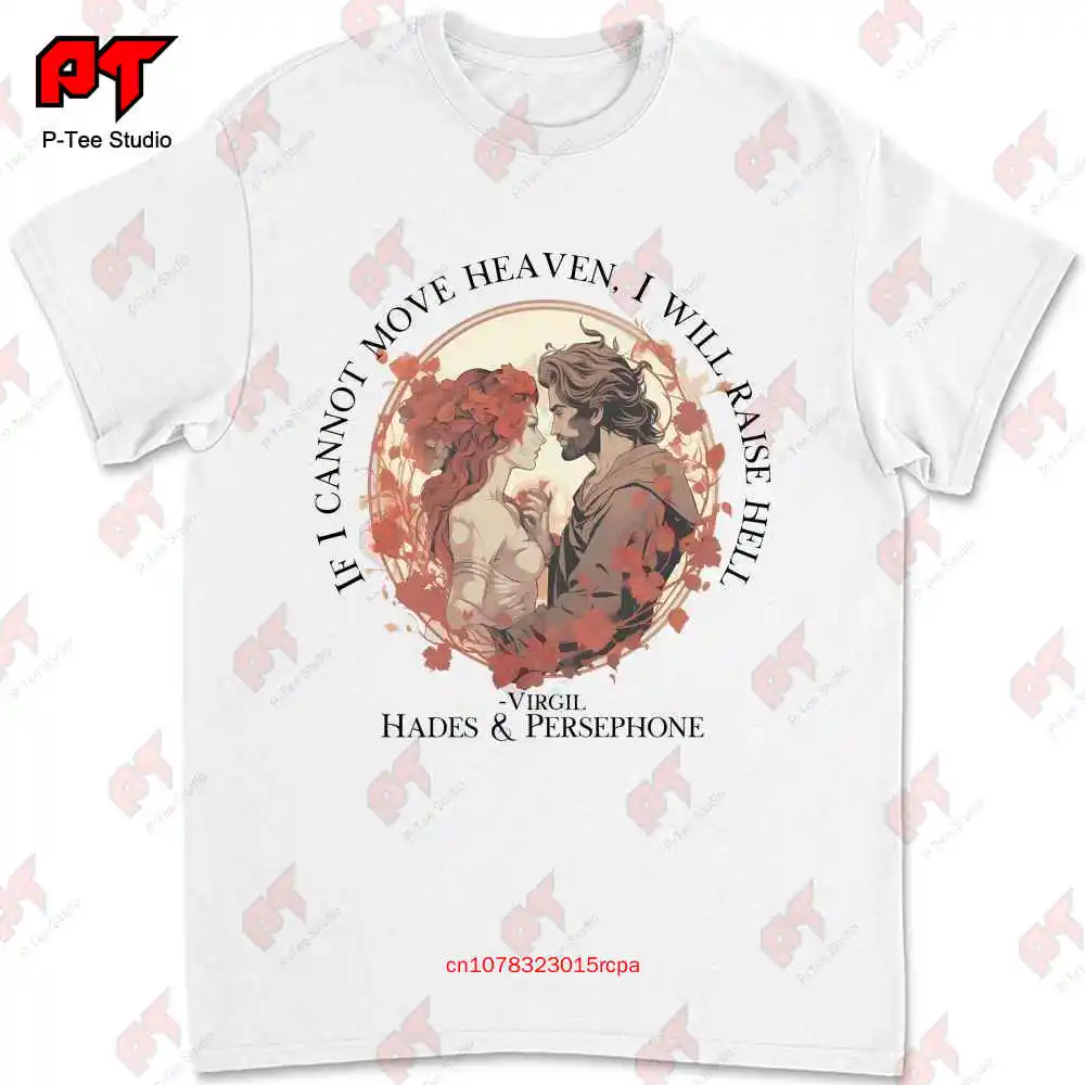 Hades And Persephone T Shirt Greek Mythology Goddess Dark Academia Clothing Art LSKE