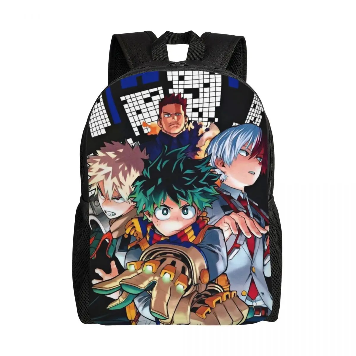 

Рюкзак для ноутбука My Hero Academias на заказ для мужчин и женщин, повседневная сумка для книг для студентов колледжа, сумки