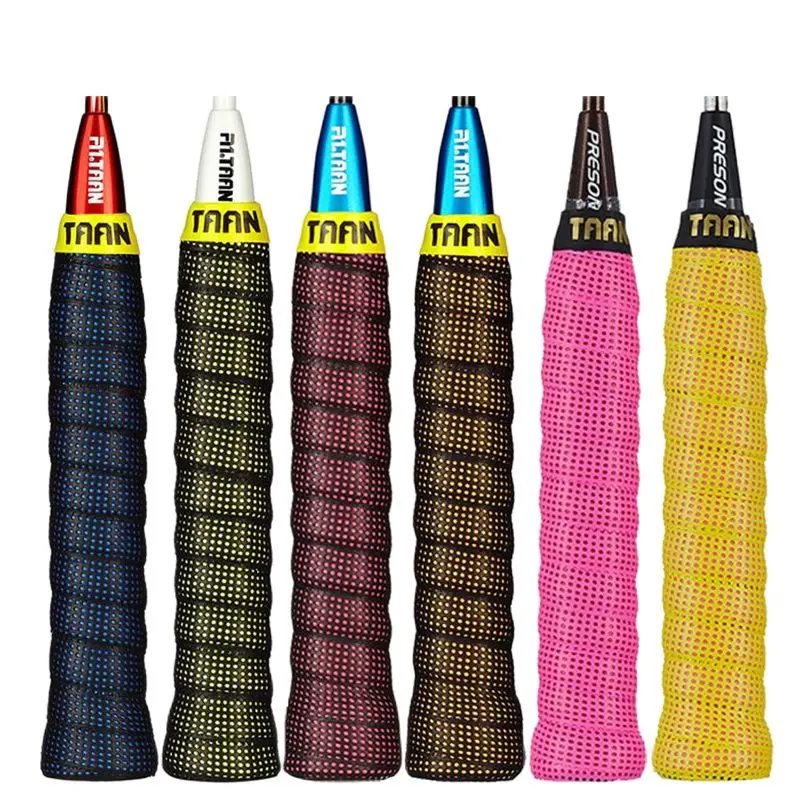 1PC AAN TW090 Overgrip Badminton Tennis Grips Sweat Absorbed Sweatband Wraps Taps Professional Racquet Accessories