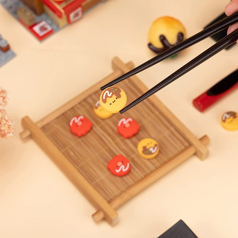 4pcs Takoyaki Silicone Thumb Grip Caps Compatível com Nintendo Switch OLED/Switch Lite/Switch Joy-Con Joystick Capa Protetora