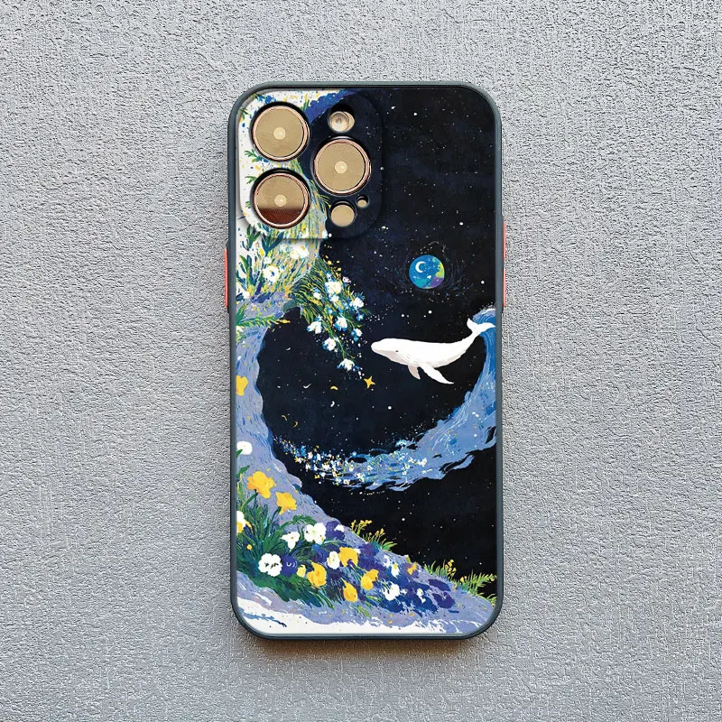 The Little Prince Starry Sky Phone Case For iPhone 17 16 15 14 Pro Max Plus 13 12 11 Pro Max Mini XR XS X 7 8 SE2 Shell Fundas - Image 5