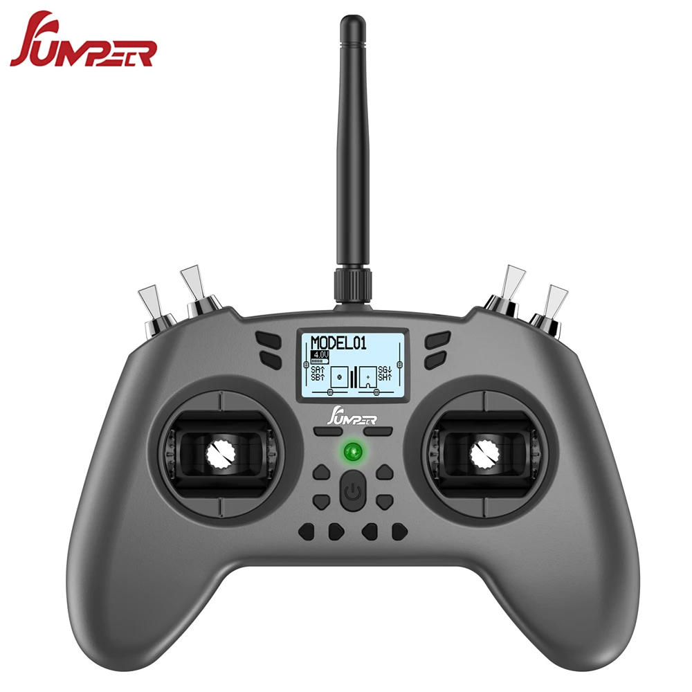 Jumper T-Lite V2 16CH DC 3.5-4.2V ELRS/ JP 4IN1 Multi-Protocol Hall Sensor Gimbals Remote Control OpenTX/ EdgeTX Native Support