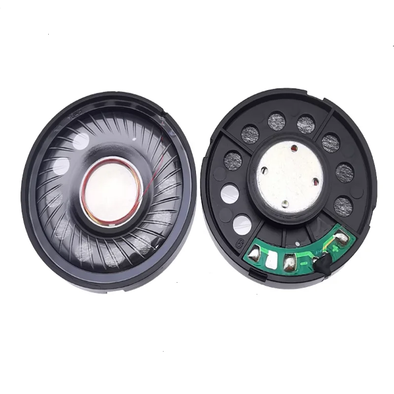 Hifi 53 มม.หูฟังลําโพงชุดหูฟังไดร์เวอร์ 60ohm หมวกกันน็อกลําโพงอะไหล่ซ่อม Deep Bass Sound Good สินค้าใหม่ 2pcs