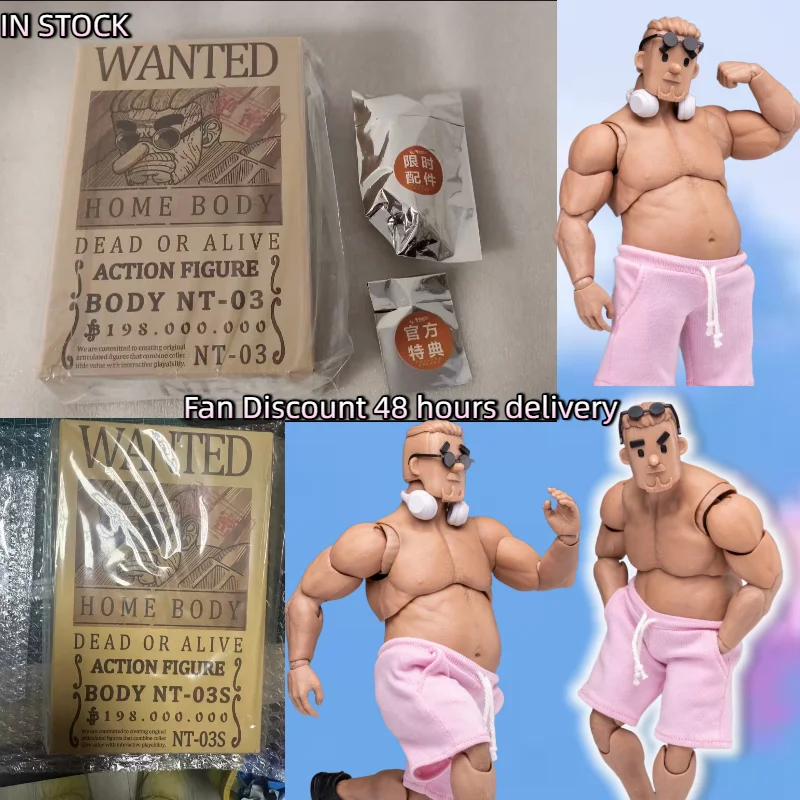 

【IN STOCK】 Original Product NT-03 NT03 1/12 Middle-aged Square-headed Man, Male Body, Toy Gift Collection, Fan Hobby