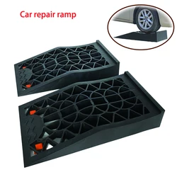 1 Pair Car Maintenance Ramp Car Tire Lifting Pad Outdoor Rescue Tools For Automobiles Car Repair Shop Tire Ramp