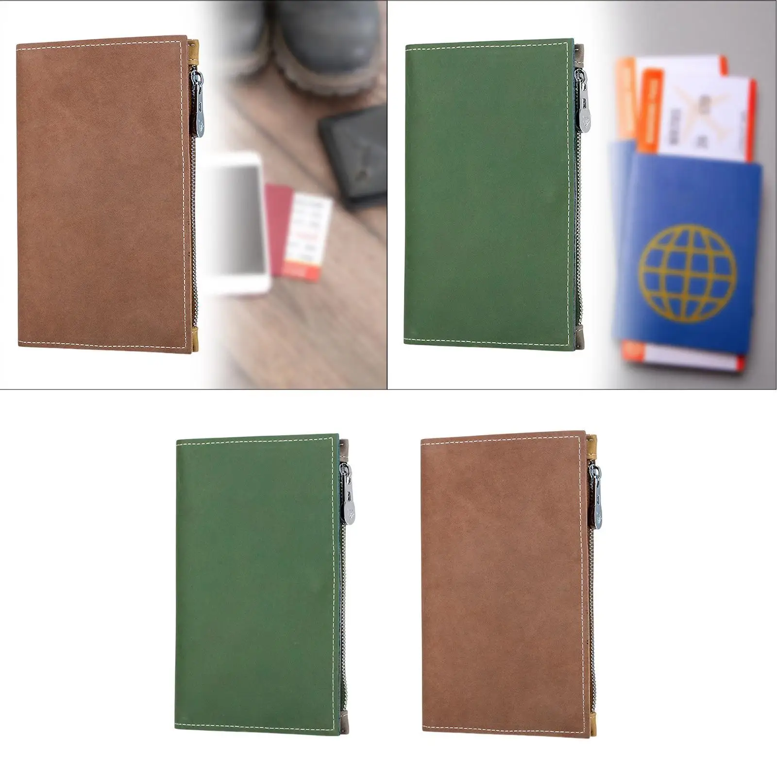 Passport Holder Multifunctional Professional Stable Portable Practical Credit Card Bag Travel Organizer for Credit Certificates