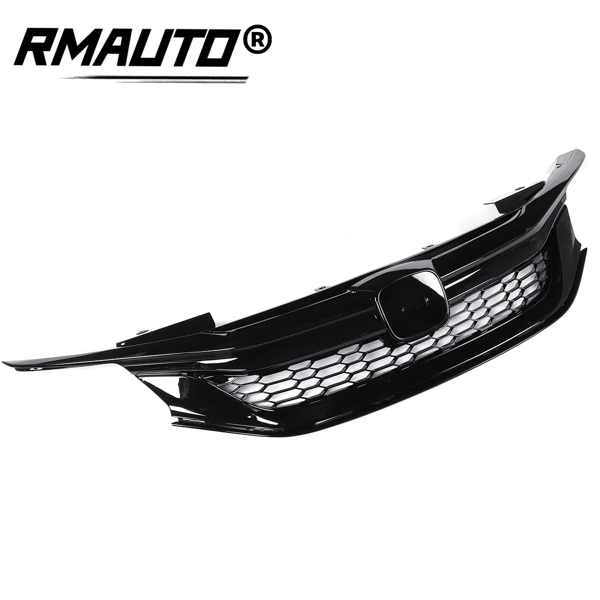 Front Grille Front Bumper Hood High Quality ABS Car Styling Grille Replacement For Honda Accord 16-17 9th Gen Auto Accessories