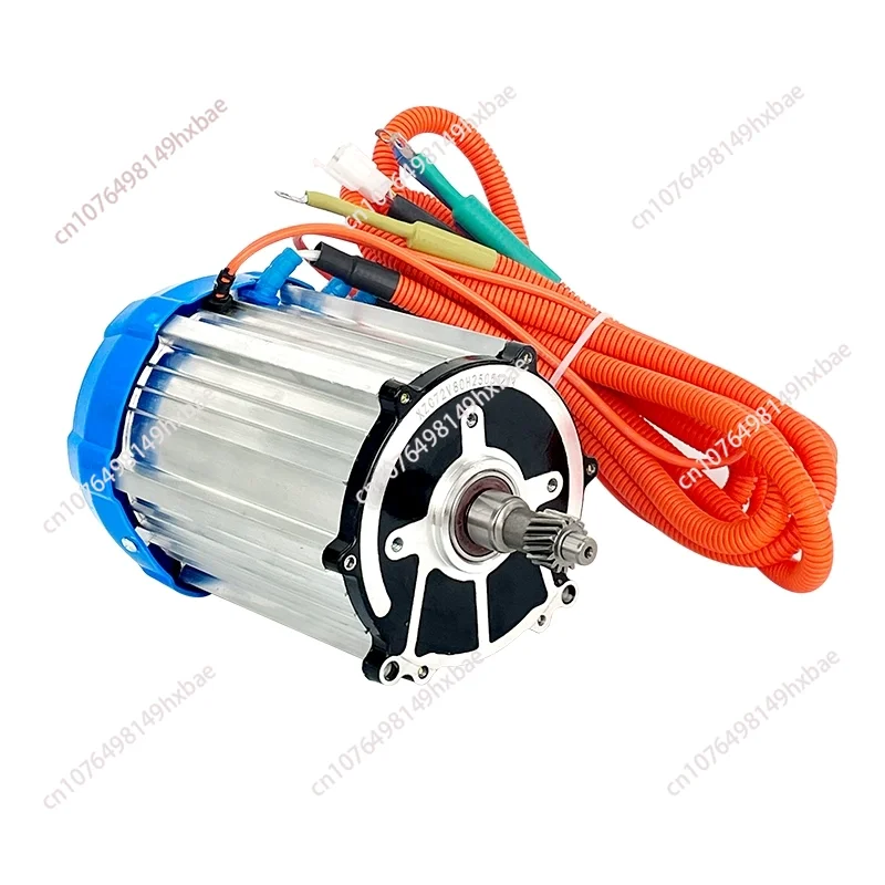 Tricycle motor 2000w electric vehicle brushless motor controller 48v60v72v high power 16 teeth universal