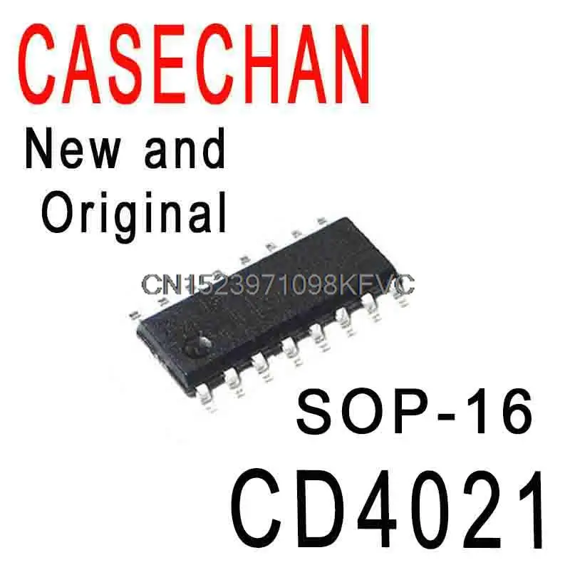 10 Buah Baru dan Asli CD4021BM SMD SOP-16 Chip Logika Register Pergeseran Statis Dalam Stok IC CD4021