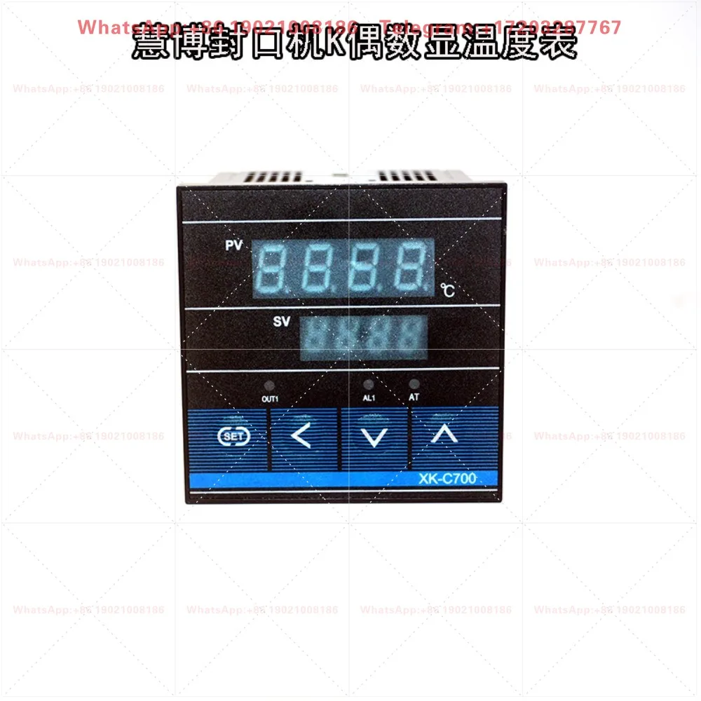 XK-C700 Sealing Machine Digital Display Temperature Meter 770 Thermostat 400 Degree Intelligent Temperature 900 Display Adjuster