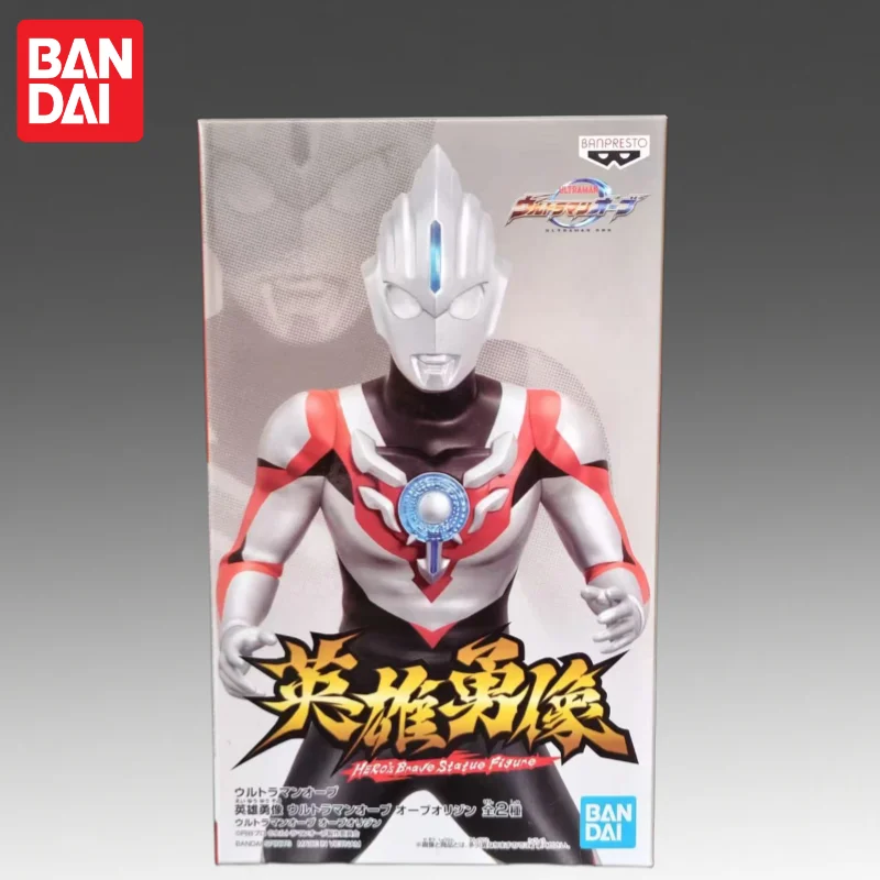 Em estoque bandai original banpresto personagens de anime ultraman modelo garagem figura de ação modelo boneca nova caixa ultraman orb