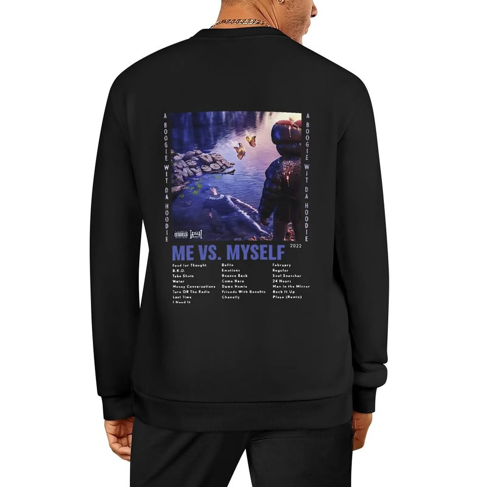 

A Boogie Wit Da Hoodie Me Vs Myself Album Pullover clothes for men men's clothing mens clothing korean clothes sweatshirts men
