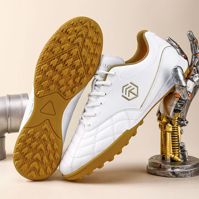 Neue Männer Fußball Stiefel Gras Atmungsaktive Spiel Outdoor Sport Fußball Schuhe Stollen Lange Spikes Komfortable Training Jungen Nicht Slip – Detail 9