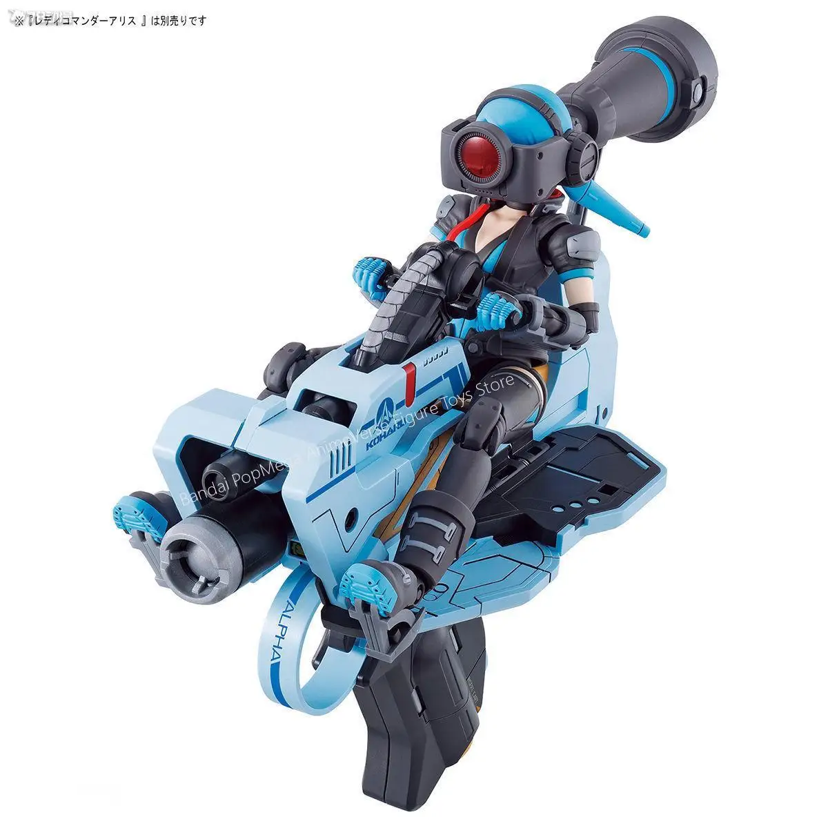 バンダイオリジナルアタックガールガンレディコマンダーアリスセットボックスアニメアクションフィギュア組立モデルおもちゃコレクタブルモデル装飾品