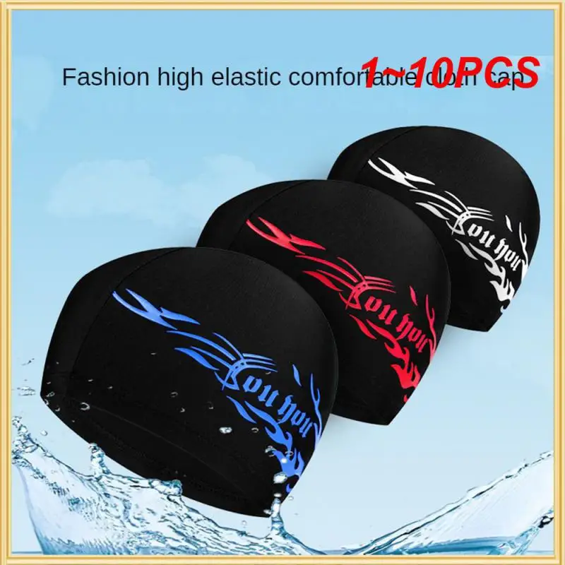 1~10PCS High-end Hot Springs Waterproof Easy-to-wear Swim Gym Best-selling Practical Premium Fabric Durable Hair Protection