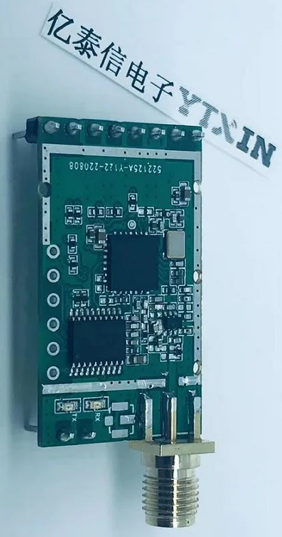 

YTX-TRLR-ASM2-D wireless data transceiver module 433/470/868/915Mhz LoRa/FSK/ GFSK/OOK modulation variety low power consumption