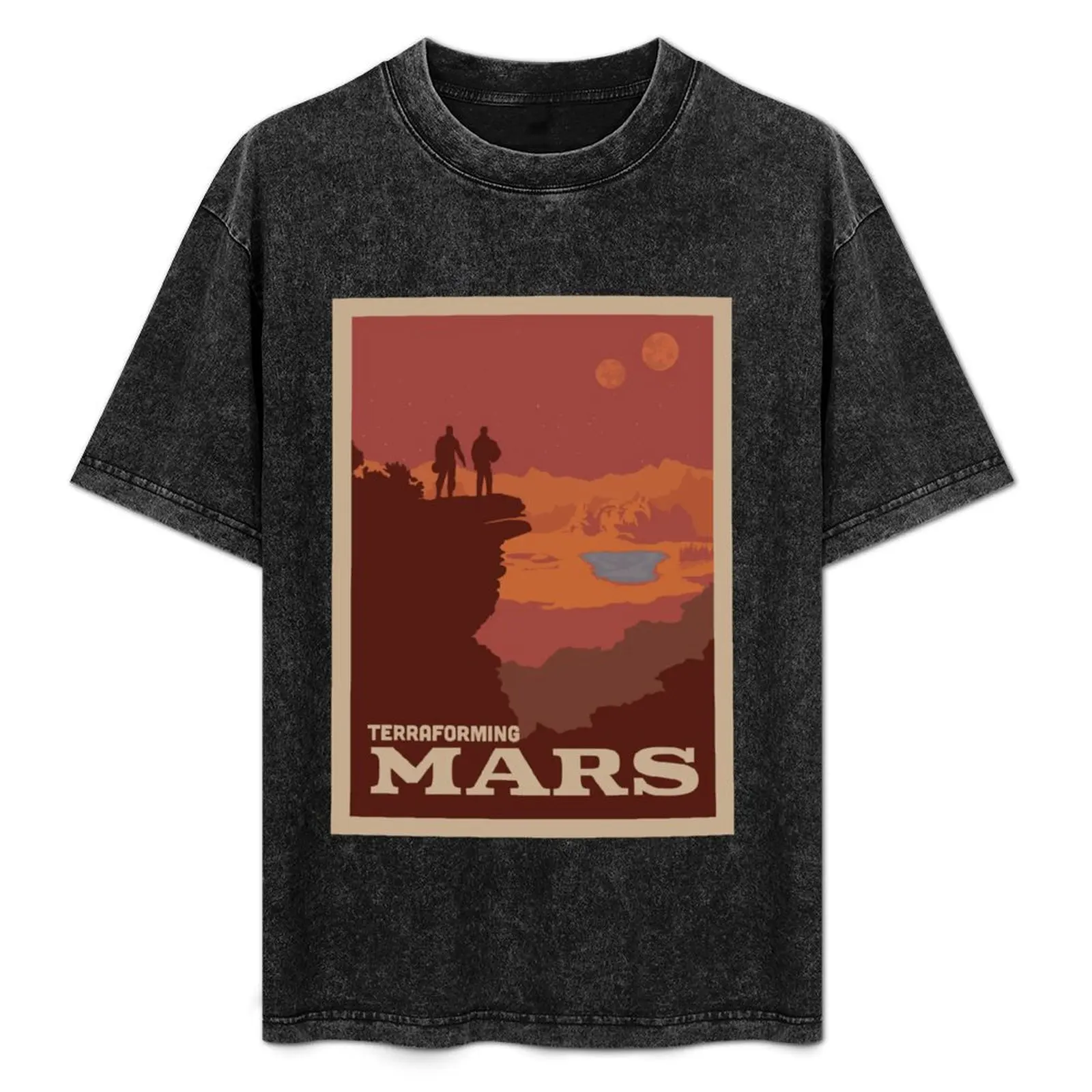 

Terraforming Mars Board Game - Minimalist Travel Poster Style - Gaming Art - Board Games T-Shirt