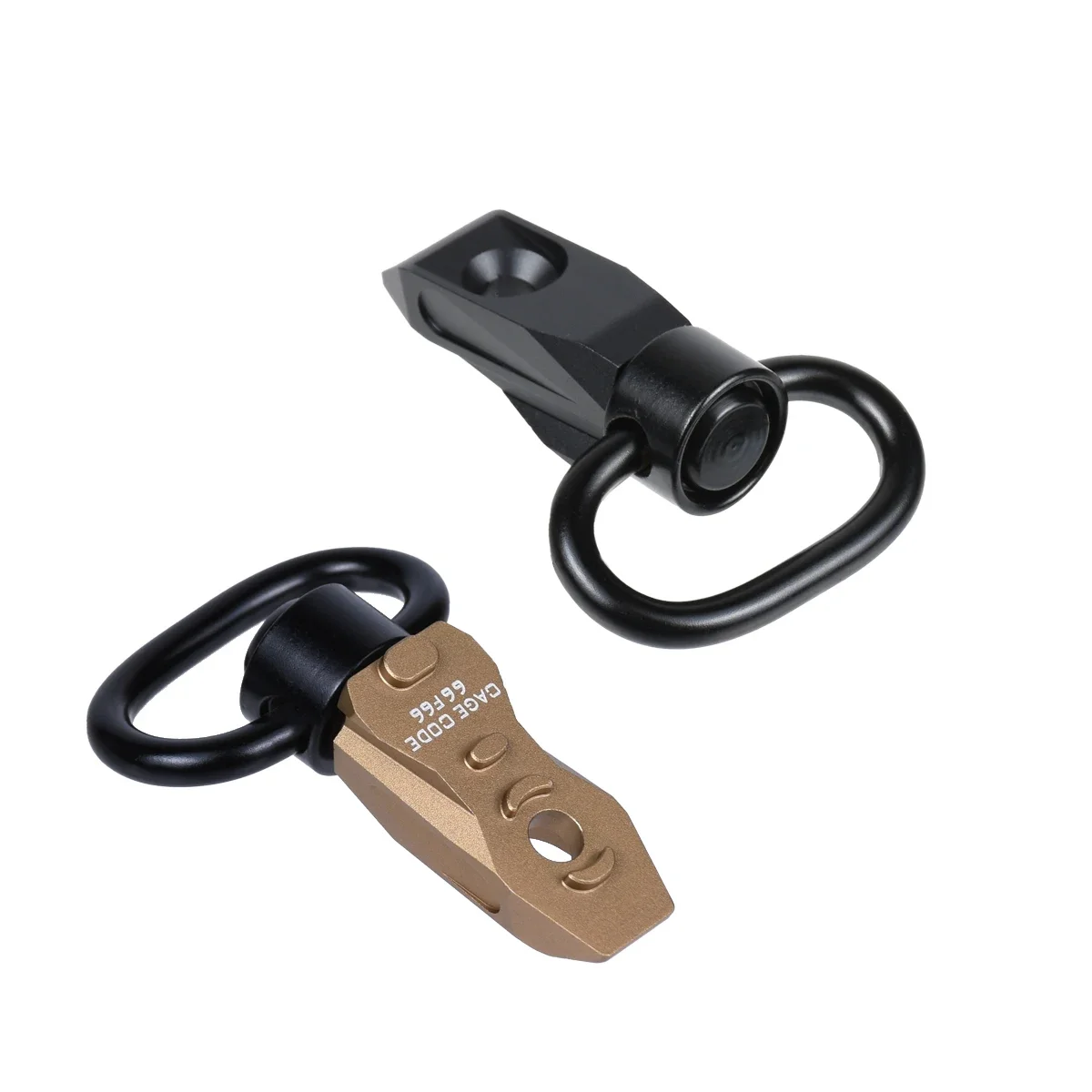 Taktische SI QD Sling Swivel Schnalle Schnelle Release Vertikale Sling Basis Halterung 20mm Mlok Keymod Schiene Metall Stahl Druck QD tasten