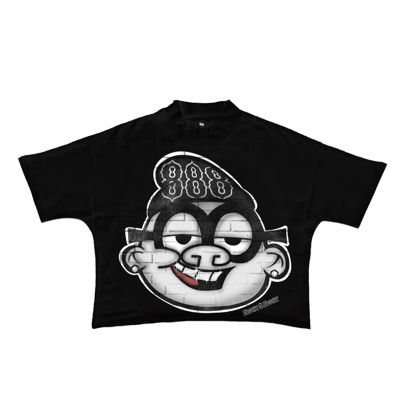 Vintage Cartoon Avatar Graphic Print T-shirt Men Y2K Summer Short Sleeves Oversize Y2K T-shirt Streetwear Women Casual Tee Tops