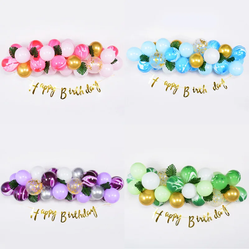 Aniversário cena decoração balão set, macaron nuvem festa balões, 12