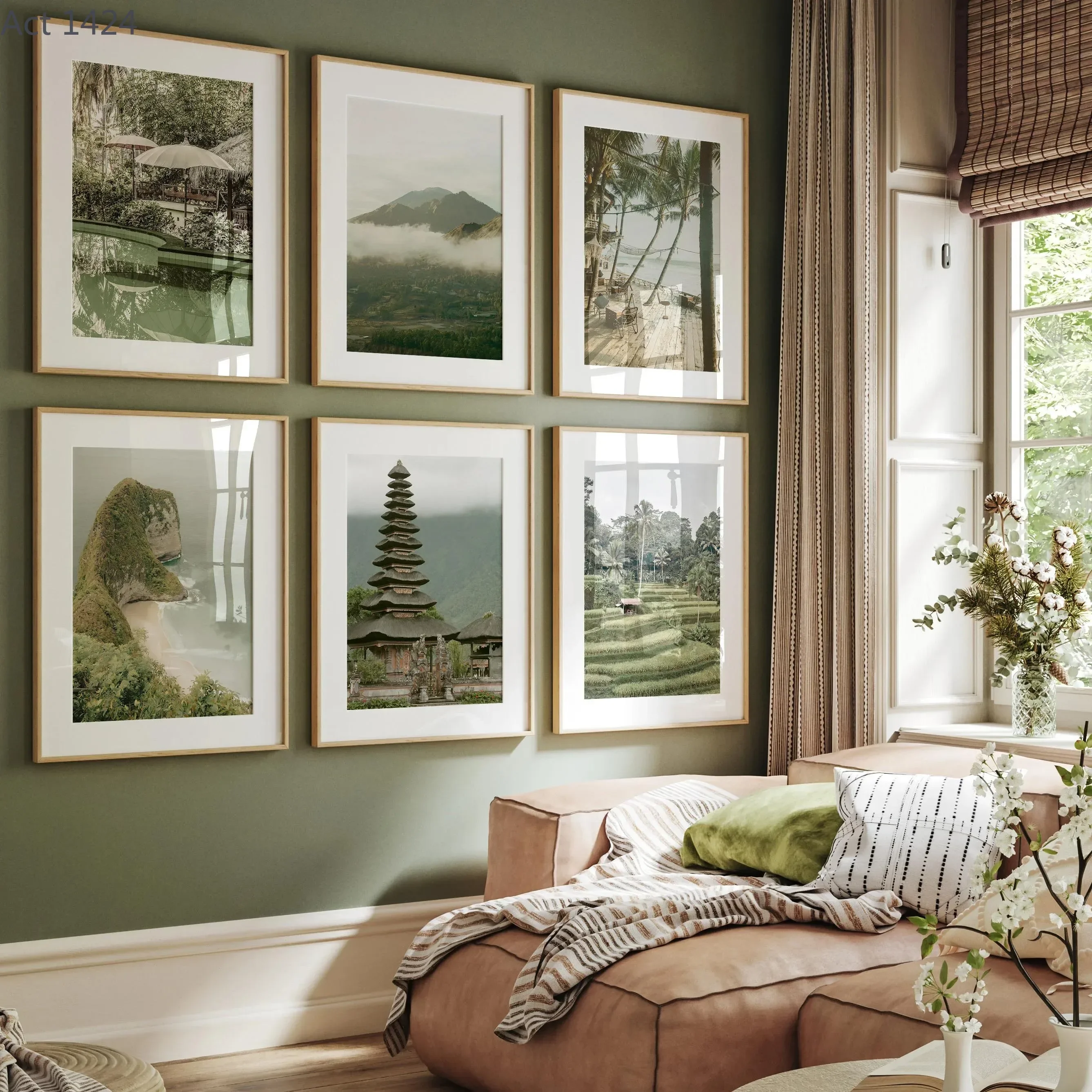 Home Office Bali - 1pc Bali Canvas Art Print -