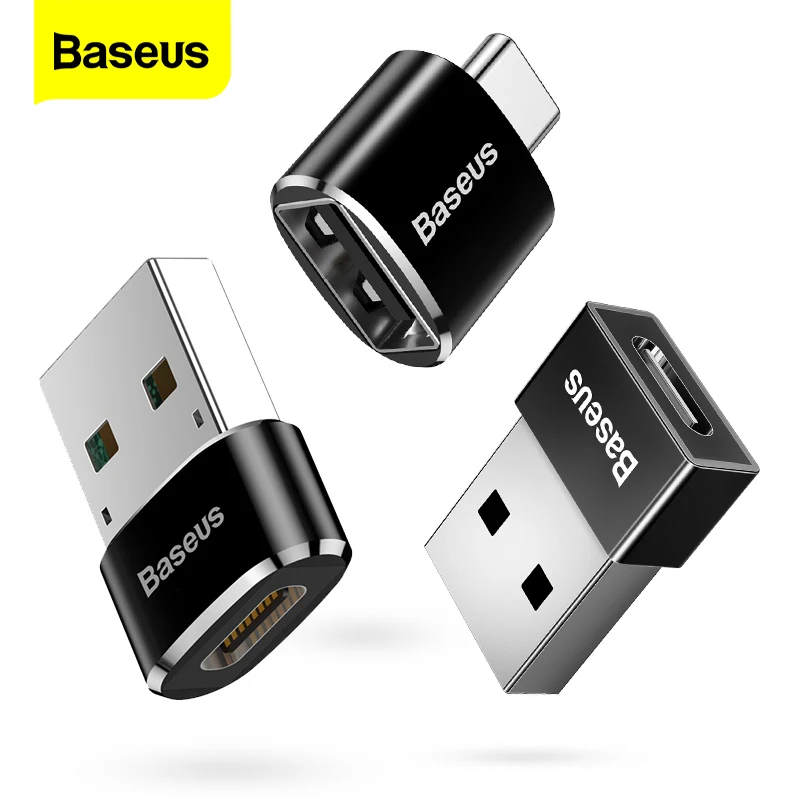 

Baseus USB Type C OTG адаптер USB C папа к Micro USB женские Кабельные конвертеры для Macbook Samsung S10 Huawei USB к Type-c OTG