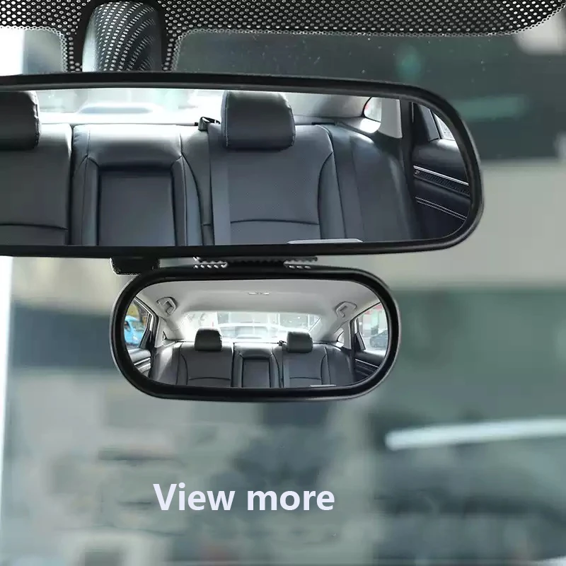 360 degrees mini assistant rearview mirror high definition convex mirror with broader view for observe obstacles or kids in car