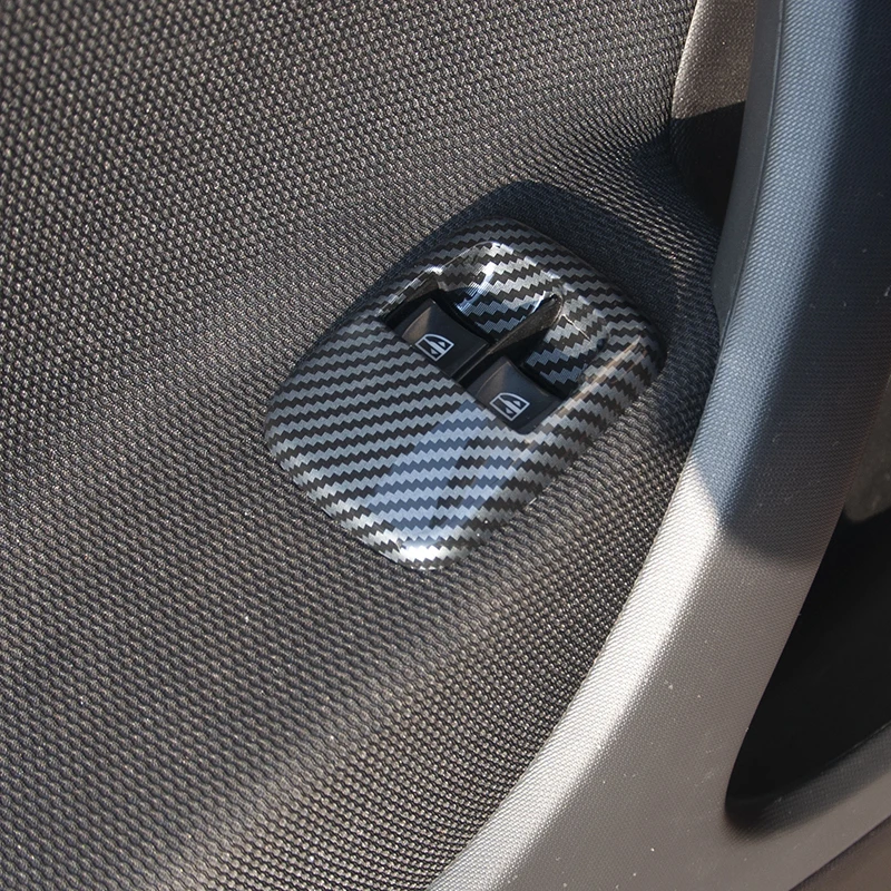 غطاء تزيين لوحة التحكم في نافذة باب السيارة لسيارة Mercedes Smart 453 Fortwo Forfour W453 ملحقات داخلية #4