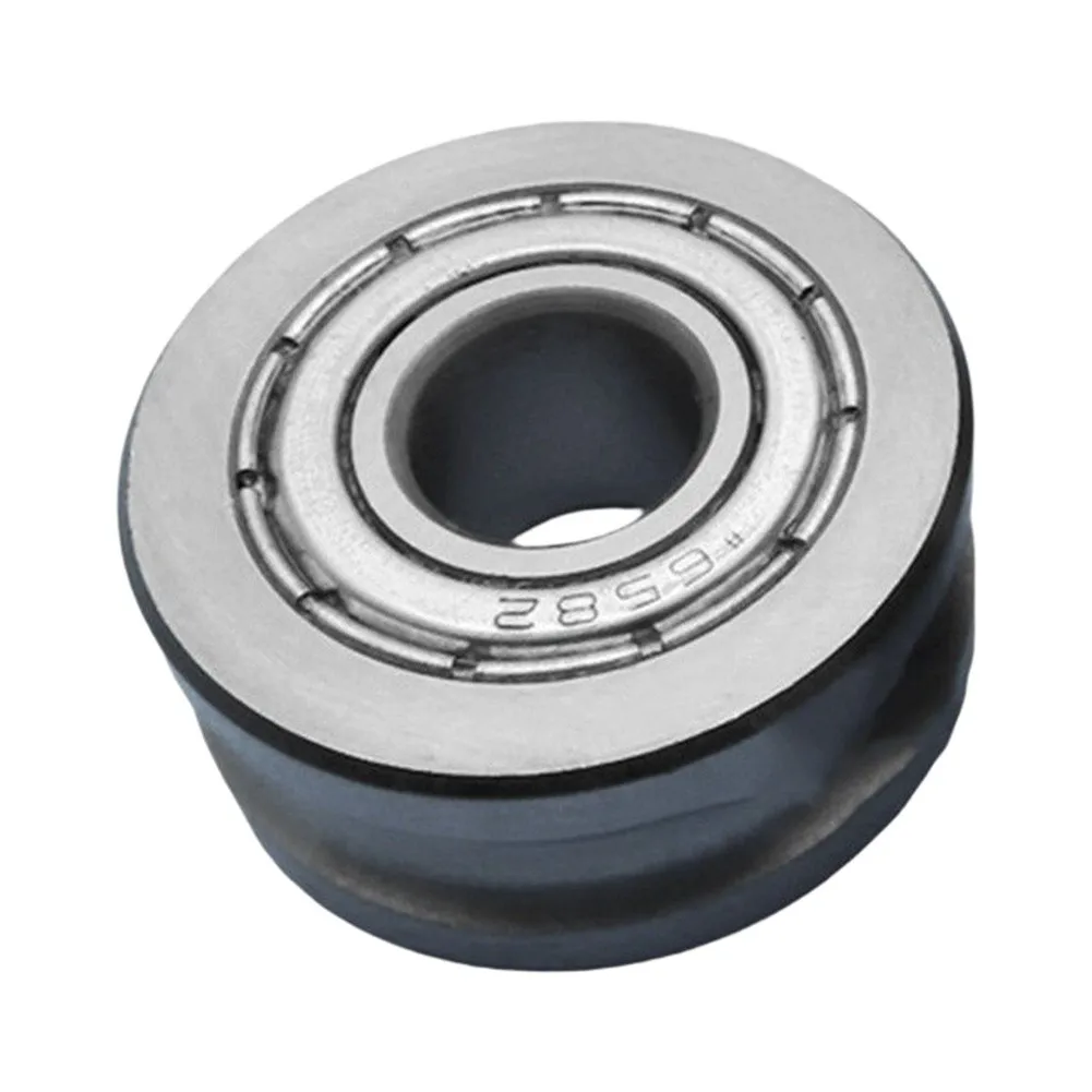 2PCS Sliding Rollers Bearing for LFR5201-10 Groove Round Bottom Track Pulley Roller Bearings Compatible with Fitness Equipment