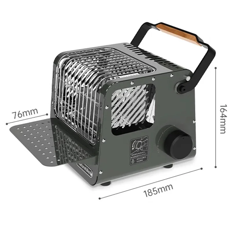 Mini Cassette Heater Outdoor Tea Making Stove Camping Tent Heater Portable Gas Heater 1.1KW