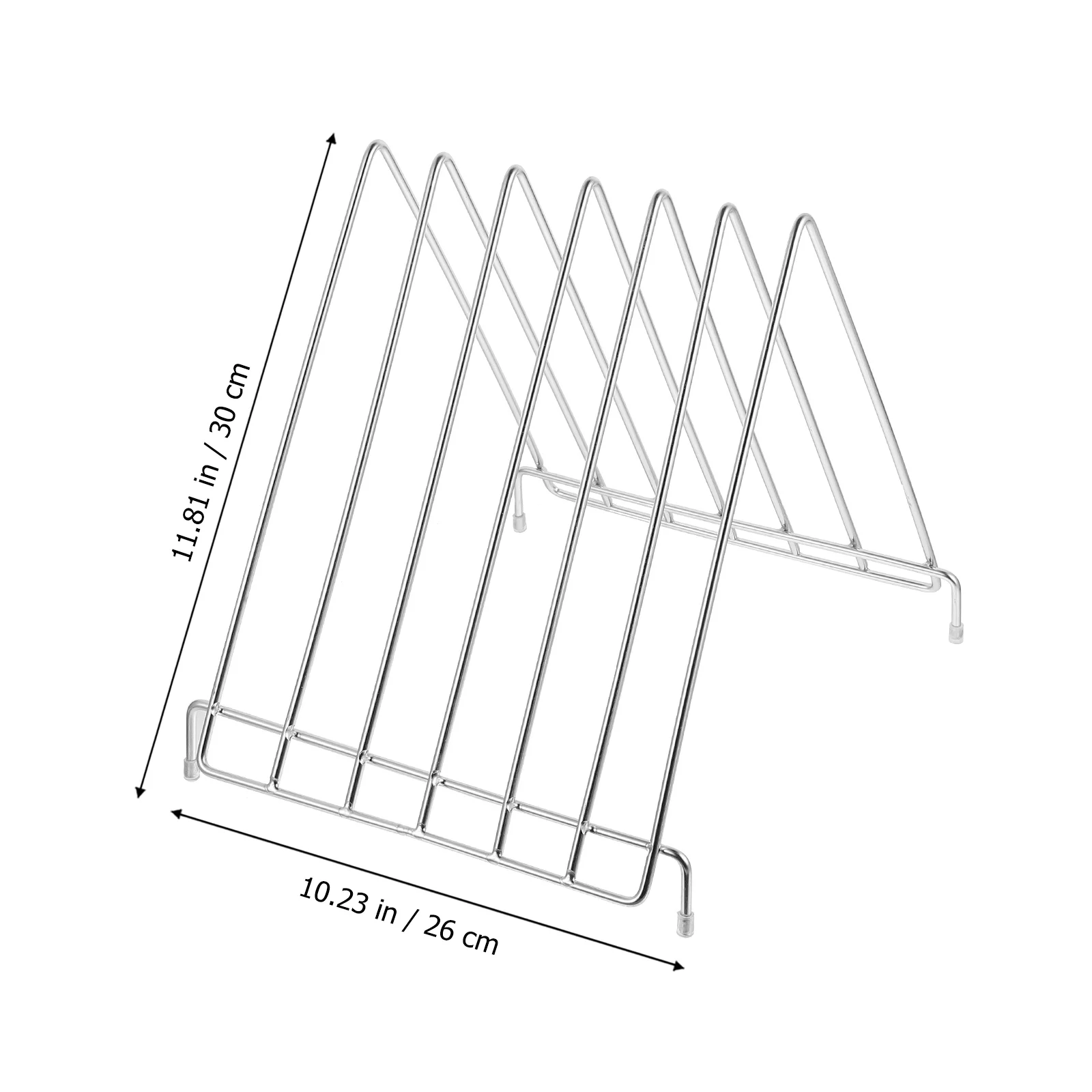 

Stainless Steel Knife Holder Chopping Board St Rust proof Drying Shelf Simple Drainage Rack Nonslip Storage Household Kitchen