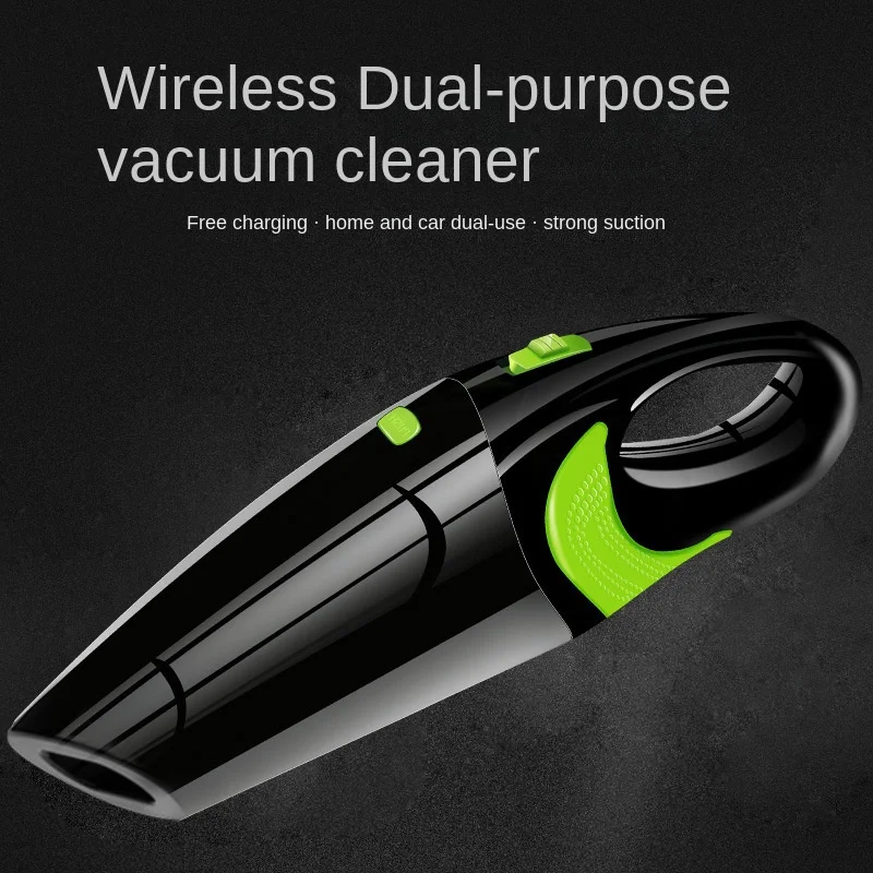 Wireless Car Vacuum Cleaner Strong Suction Handheld Robot Vacuum Home & Car Dual Use Mini Vacuum Cleaner Home Appliance