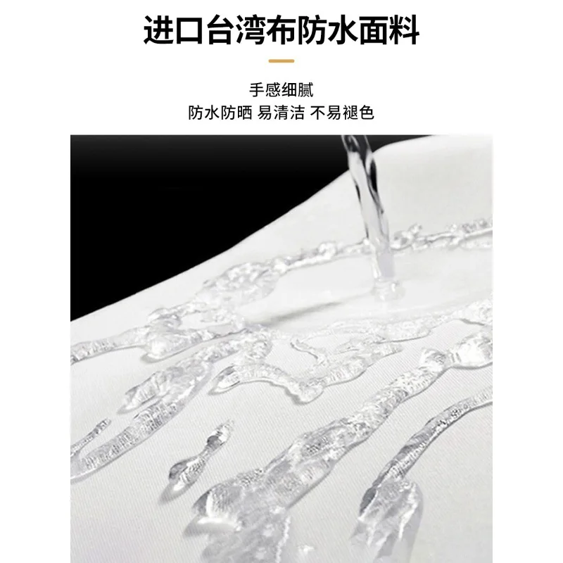 Outdoor-Sofa, Rattan stuhl, Rattan gewebter Sonnenschutz und wasserdichte Kombination, Rattan-Kunst möbel