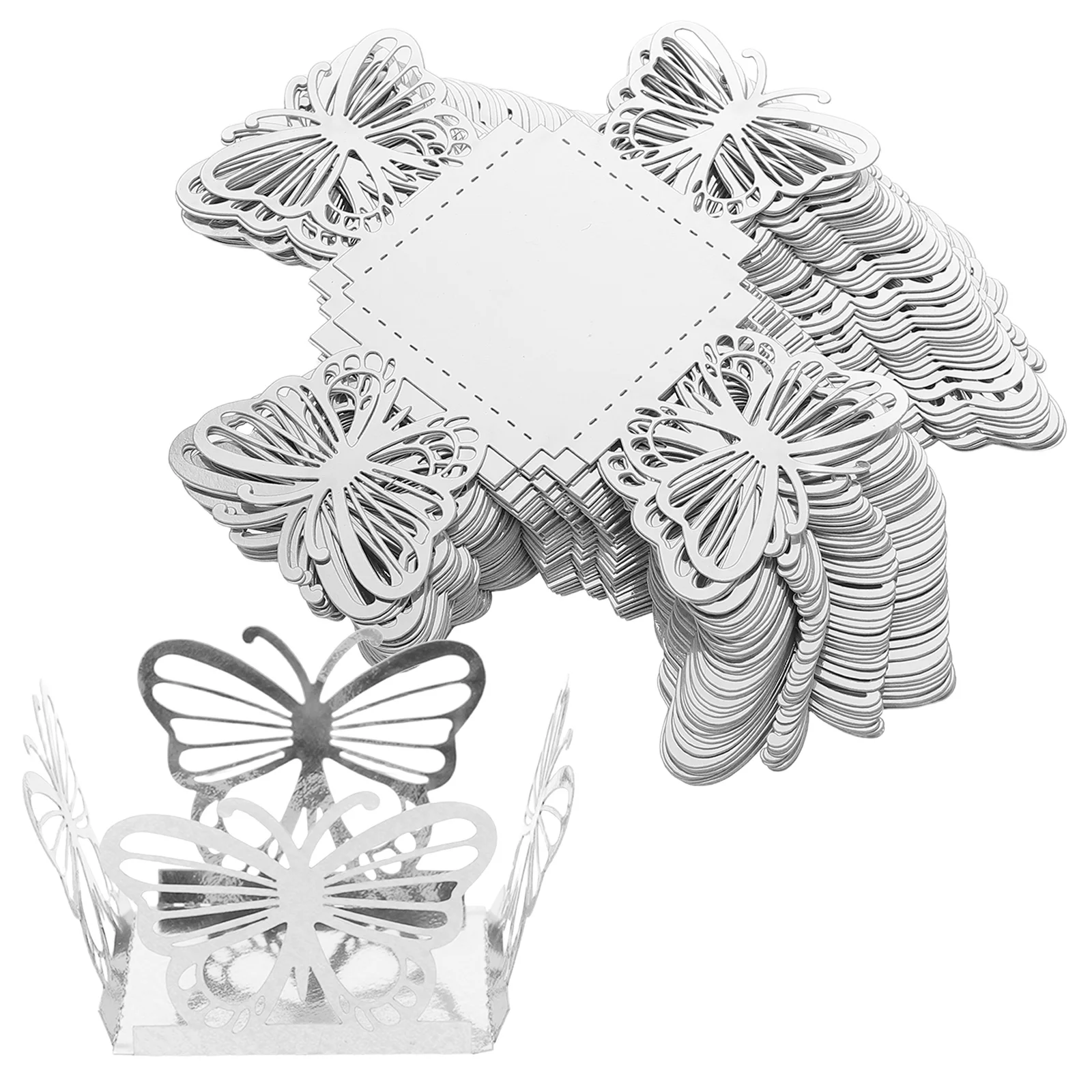 

Creative Candy Box Butterfly Truffle Wrappers for Baking Paper Chocolate Cups Baby