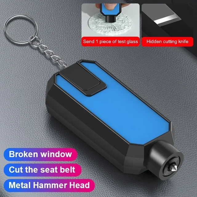 Autoveiligheidshamer noodruitbreker auto multifunctionele veiligheid brekende hamer reddingshamer veiligheidsbenodigdheden Accessoires
