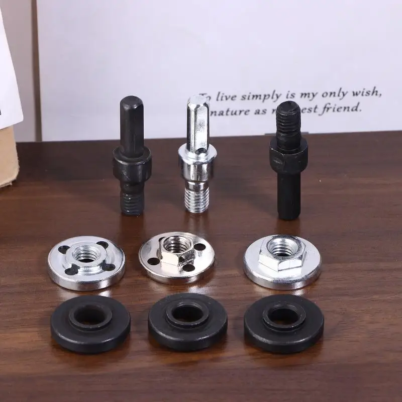1Set  Grinding Connection Adapter 10mm Electric Drill To Angle Grinder Connecting Rod Converter Set Power Tool For Cutting Disc