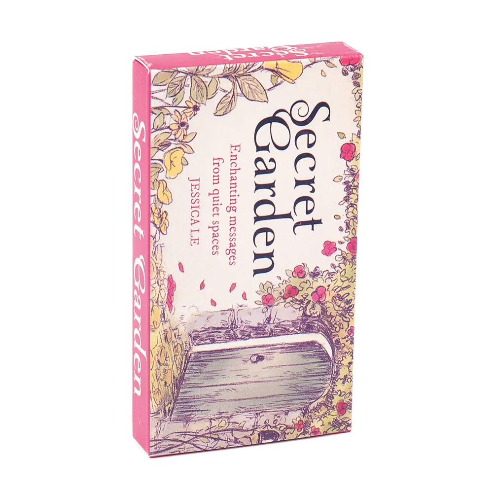 11*6Cm Secret Garden 40Pcs Enchanting Messages From Quiet Spaces Contains Small Signs and Encouragement Imbued with Magic