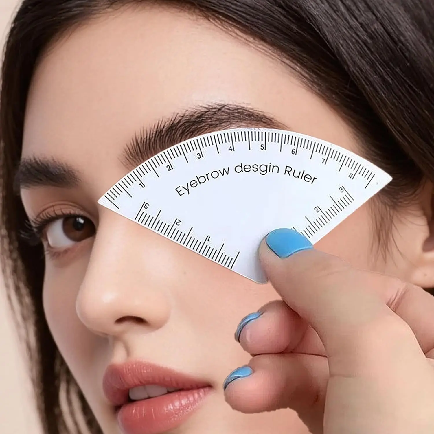 2025 New Fast Drawing Eyebrow Ruler Microblading Mapping Tool Shaping Permanent Makeup Drawing Guide Ruler Tattoo Supplies Reuse